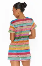 Travel Coverup ~ Multi Crochet(XS)