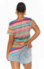 Travel Coverup ~ Multi Crochet(XS)