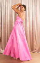Juliet Maxi Dress ~ Pink Taffeta(XS)