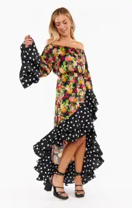 Dream Maxi Dress ~ Tropical Sangria(XS)