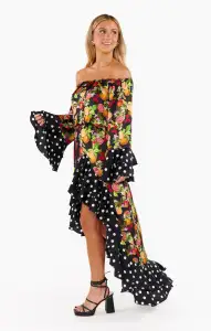 Dream Maxi Dress ~ Tropical Sangria(XS)