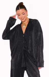 Everywhere Top ~ Black Pleat(XS)