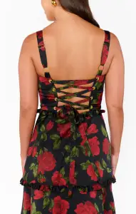 Lady Corset Dress ~ Send Me Roses(XS)
