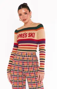 Slopes Sweater ~ Apres Ski Stripe(XS)