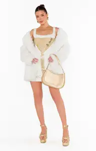 Lets Go Mini Dress ~ Martini Beaded Sequins(XS)
