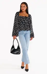 Atiana Top ~ Polka Dot(XS)