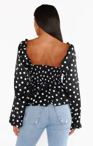Atiana Top ~ Polka Dot(XS)