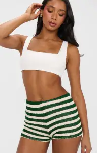 Ziggy Shorts ~ Lucky Stripe Knit(XS)