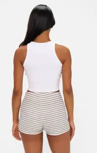 Ziggy Shorts ~ Skyline Stripe Knit(XS)