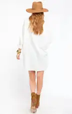 Johns Button Down Shirt ~ White Linen(XS)