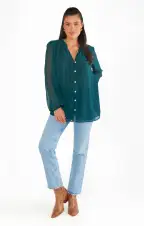 Alicia Tunic ~ Emerald(XS)