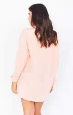 Johns Button Down Shirt ~ Pink Linen(XS)