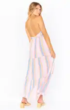 Isabella Maxi Dress ~ Paradise Stripe(XS)