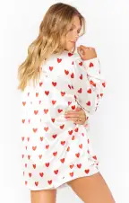 Favorite PJ Set ~ Queen of Hearts Silky(XS)
