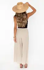 Kick Back Pants ~ Sand(XS)