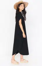Worldly Caftan ~ Black(XS)