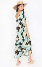 Worldly Caftan ~ Night in Paradise(XS)