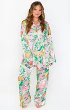 Paradise PJ Set ~ Hannahs Pineapple Dream(XS)