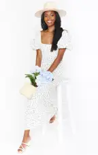 Linds Midi Dress ~ Cornflower Blues(XS)