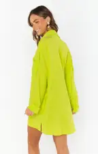 Johns Button Down Shirt ~ Citrine(XS)