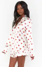 Favorite PJ Set ~ Queen of Hearts Silky(XS)