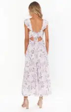 Lovely Midi Dress ~ Everlasting Rose(XS)
