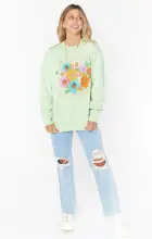 Stanley Sweatshirt ~ Flower Market Graphic(XS)