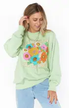 Stanley Sweatshirt ~ Flower Market Graphic(XS)