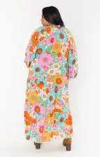 Birdie Maxi Dress ~ Flower Market(XS)