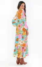 Birdie Maxi Dress ~ Flower Market(XS)