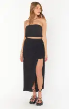 Wrap Me Up Skirt ~ Black(XS)