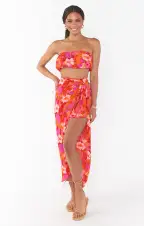 Wrap Me Up Skirt ~ Maui Mai Tai(XS)