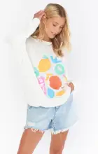 James Sweatshirt ~ Fruit Graphic(XS)