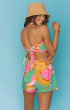 Hendrix Shorts ~ Tropical Fruit(XS)