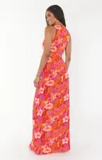Tina Maxi Dress ~ Maui Mai Tai(XS)
