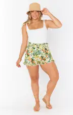 Take Me Away Shorts ~ Citrus in Georgia(XS)