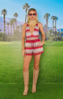 San Remo Shorts ~ Riviera Zigzag Crochet(XS)