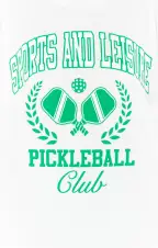 Airport Tee ~ Pickleball Club Graphic(XS)