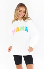 Stanley Sweatshirt ~ Multi Mama Graphic(XS)