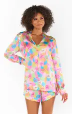 Early Riser PJ Set ~ Candy Crush Silky(XS)