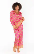 Early Night PJ Set ~ Sleepy Shells Silky(XS)