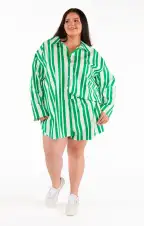 Russell Shorts ~ Center Court Stripe(XS)