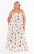 Long Weekend Maxi Dress ~ Shell Linen(XS)