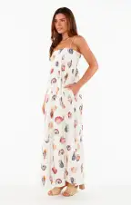 Long Weekend Maxi Dress ~ Shell Linen(XS)