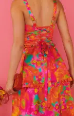 Lady Corset Dress ~ Miss Malibu(XS)