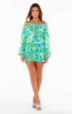 Margo Tunic ~ Abstract Poppy Multi(XS)