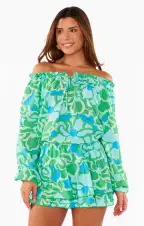 Nat Skort ~ Abstract Poppy Multi(XS)