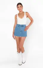 Tobi Bodysuit ~ White Rib Knit(XS)