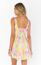 Prim Mini Dress ~ Blooming Tulips(XS)