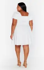 Mia Dress ~ White Poplin(XS)